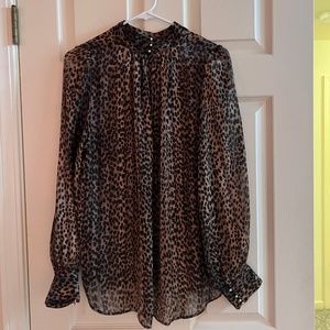 Leopard blouse
